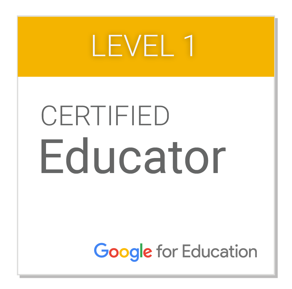 Google Certified Educator Badge